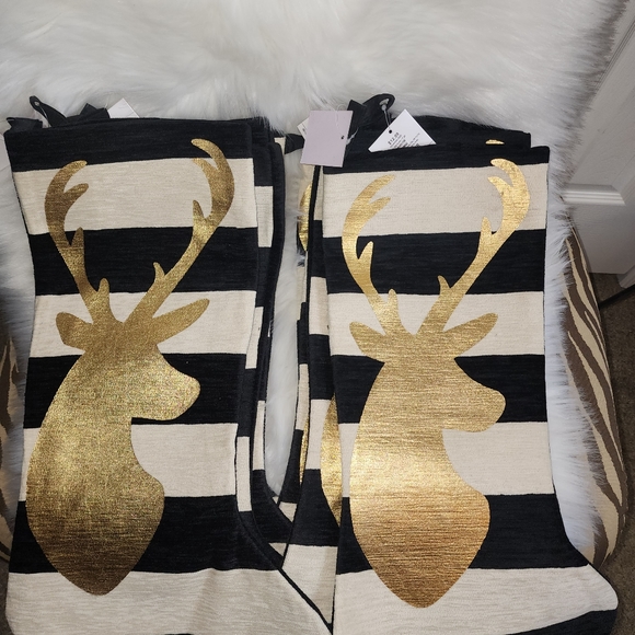 Set of 8 Reindeer stockings - Picture 2 of 5